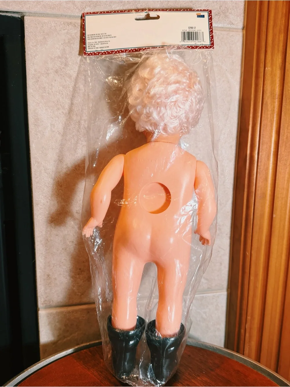 Vintage Darice Home For The Holidays Santa and Mrs. Claus Doll Craft Kit 13.5”